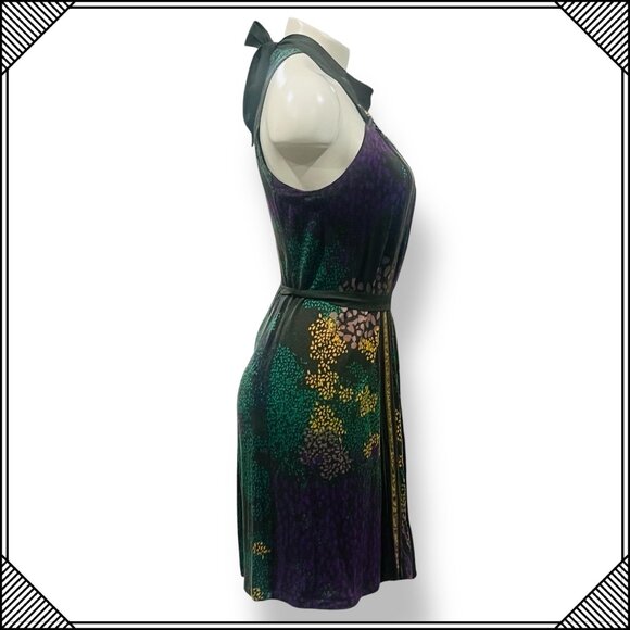 ONE SEPTEMBER A-line Beaded Halter Tie Dress - XS - Picture 5 of 9